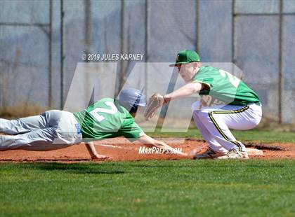 Thumbnail 1 in Bishop Manogue vs Green Valley (Diamondback Kickoff Tournament) photogallery.