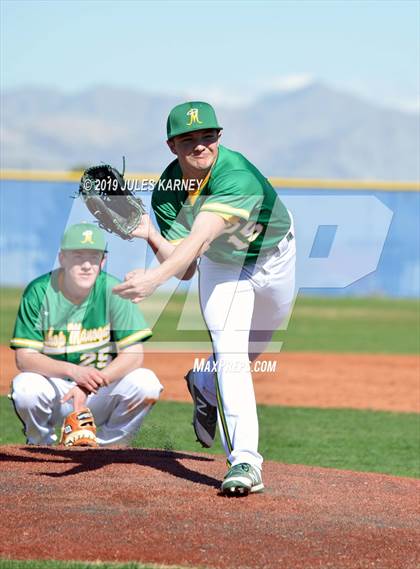Thumbnail 3 in Bishop Manogue vs Green Valley (Diamondback Kickoff Tournament) photogallery.
