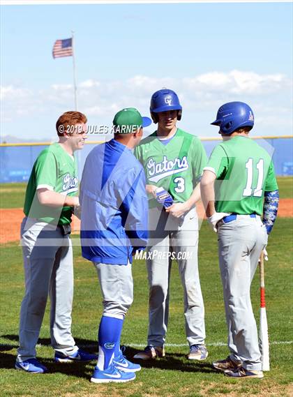 Thumbnail 3 in Bishop Manogue vs Green Valley (Diamondback Kickoff Tournament) photogallery.