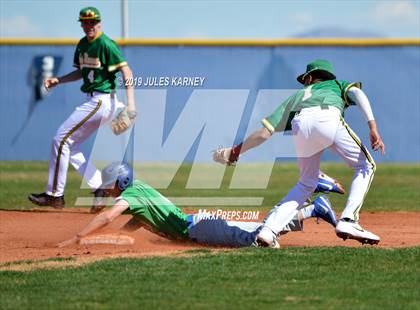 Thumbnail 3 in Bishop Manogue vs Green Valley (Diamondback Kickoff Tournament) photogallery.