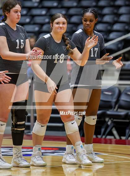 Thumbnail 1 in Randall vs. Salado (UIL 4A Volleyball Semi-Final) photogallery.