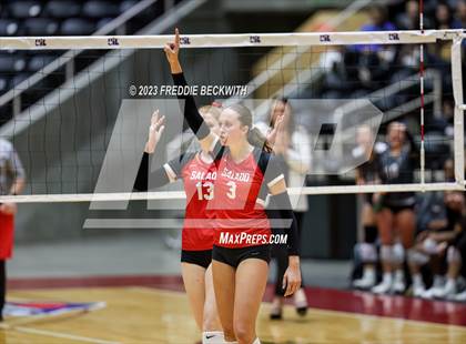 Thumbnail 3 in Randall vs. Salado (UIL 4A Volleyball Semi-Final) photogallery.