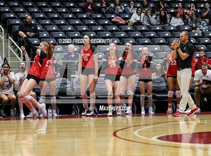 Thumbnail 3 in Randall vs. Salado (UIL 4A Volleyball Semi-Final) photogallery.