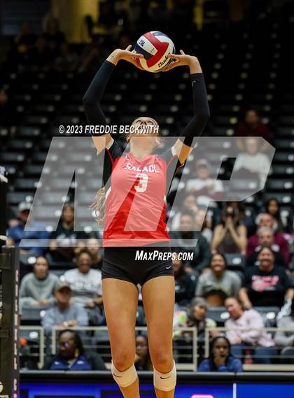 Thumbnail 2 in Randall vs. Salado (UIL 4A Volleyball Semi-Final) photogallery.