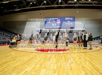 Thumbnail 3 in Randall vs. Salado (UIL 4A Volleyball Semi-Final) photogallery.