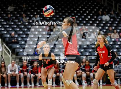 Thumbnail 2 in Randall vs. Salado (UIL 4A Volleyball Semi-Final) photogallery.