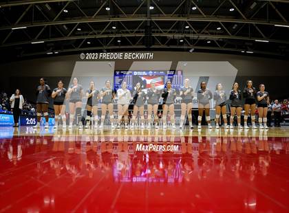 Thumbnail 1 in Randall vs. Salado (UIL 4A Volleyball Semi-Final) photogallery.