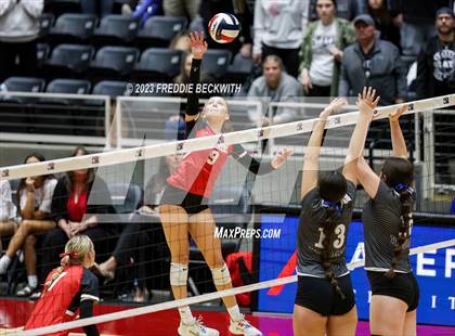 Thumbnail 3 in Randall vs. Salado (UIL 4A Volleyball Semi-Final) photogallery.