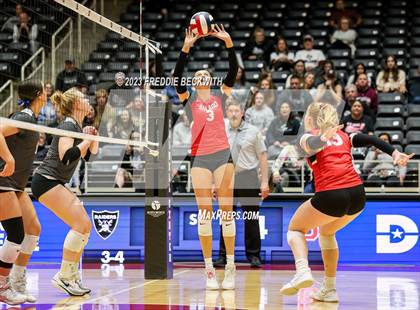 Thumbnail 3 in Randall vs. Salado (UIL 4A Volleyball Semi-Final) photogallery.