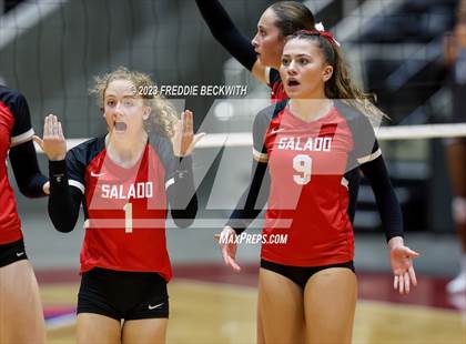 Thumbnail 2 in Randall vs. Salado (UIL 4A Volleyball Semi-Final) photogallery.