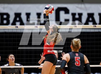 Thumbnail 1 in Randall vs. Salado (UIL 4A Volleyball Semi-Final) photogallery.