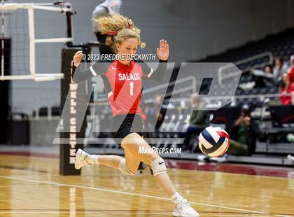 Thumbnail 3 in Randall vs. Salado (UIL 4A Volleyball Semi-Final) photogallery.