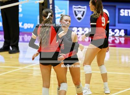 Thumbnail 1 in Randall vs. Salado (UIL 4A Volleyball Semi-Final) photogallery.