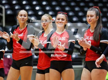 Thumbnail 2 in Randall vs. Salado (UIL 4A Volleyball Semi-Final) photogallery.