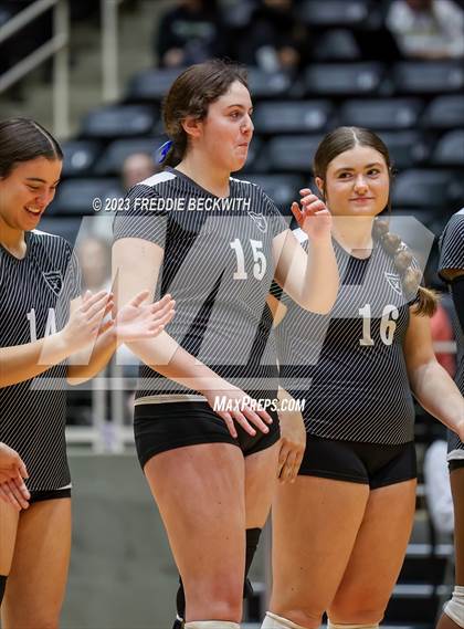 Thumbnail 2 in Randall vs. Salado (UIL 4A Volleyball Semi-Final) photogallery.
