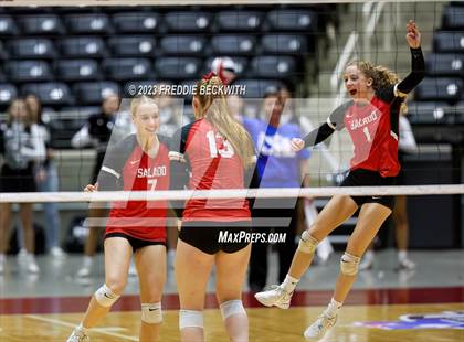 Thumbnail 3 in Randall vs. Salado (UIL 4A Volleyball Semi-Final) photogallery.
