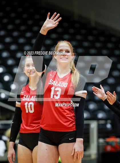 Thumbnail 1 in Randall vs. Salado (UIL 4A Volleyball Semi-Final) photogallery.