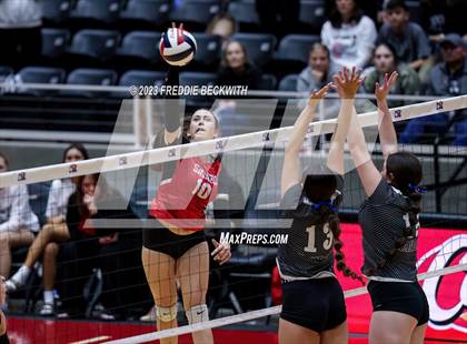 Thumbnail 2 in Randall vs. Salado (UIL 4A Volleyball Semi-Final) photogallery.