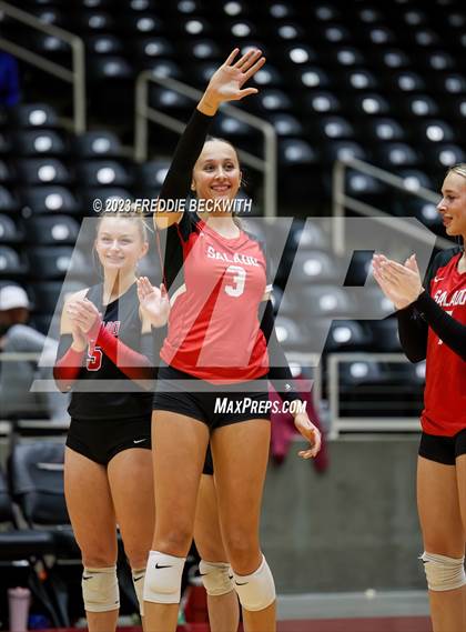 Thumbnail 1 in Randall vs. Salado (UIL 4A Volleyball Semi-Final) photogallery.