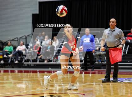 Thumbnail 2 in Randall vs. Salado (UIL 4A Volleyball Semi-Final) photogallery.
