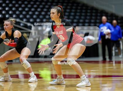Thumbnail 3 in Randall vs. Salado (UIL 4A Volleyball Semi-Final) photogallery.