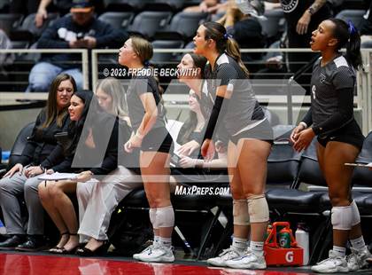 Thumbnail 3 in Randall vs. Salado (UIL 4A Volleyball Semi-Final) photogallery.