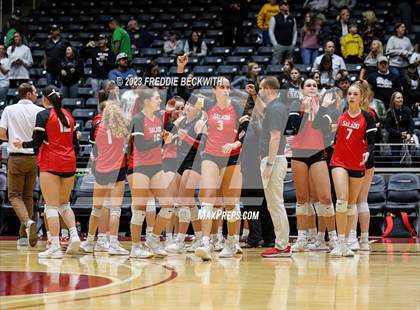 Thumbnail 3 in Randall vs. Salado (UIL 4A Volleyball Semi-Final) photogallery.