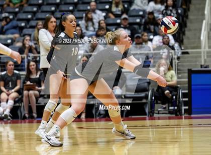 Thumbnail 2 in Randall vs. Salado (UIL 4A Volleyball Semi-Final) photogallery.