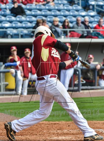 Thumbnail 3 in Buford vs. Hebron Christian Academy (Gwinnett Braves Baseball Showcase) photogallery.