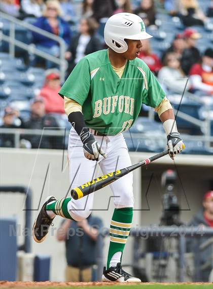 Thumbnail 3 in Buford vs. Hebron Christian Academy (Gwinnett Braves Baseball Showcase) photogallery.