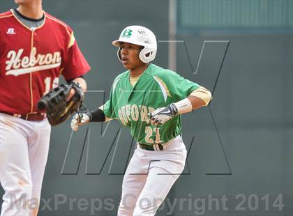 Thumbnail 3 in Buford vs. Hebron Christian Academy (Gwinnett Braves Baseball Showcase) photogallery.