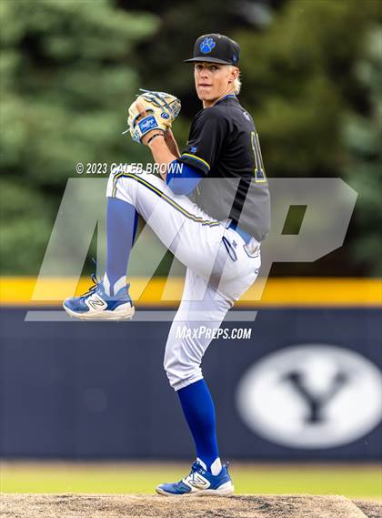 Thumbnail 3 in Orem vs. Timpanogos (UHSAA 5A Bracket 2 Round 1) photogallery.