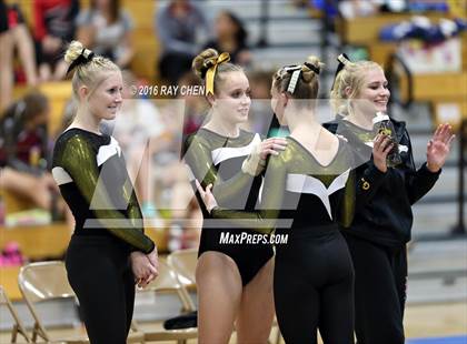 Thumbnail 2 in CHSAA 4A Gymnastics (Preliminary) photogallery.