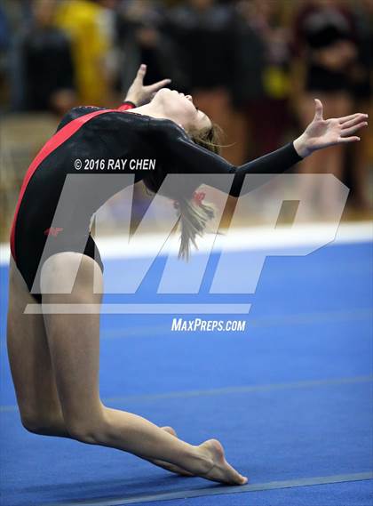 Thumbnail 1 in CHSAA 4A Gymnastics (Preliminary) photogallery.
