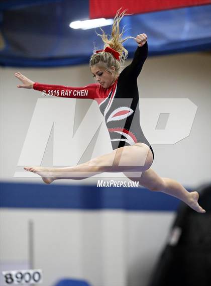 Thumbnail 2 in CHSAA 4A Gymnastics (Preliminary) photogallery.