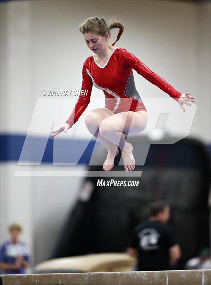 Thumbnail 2 in CHSAA 4A Gymnastics (Preliminary) photogallery.