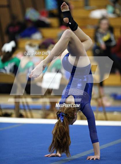 Thumbnail 2 in CHSAA 4A Gymnastics (Preliminary) photogallery.