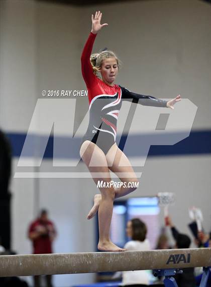 Thumbnail 1 in CHSAA 4A Gymnastics (Preliminary) photogallery.