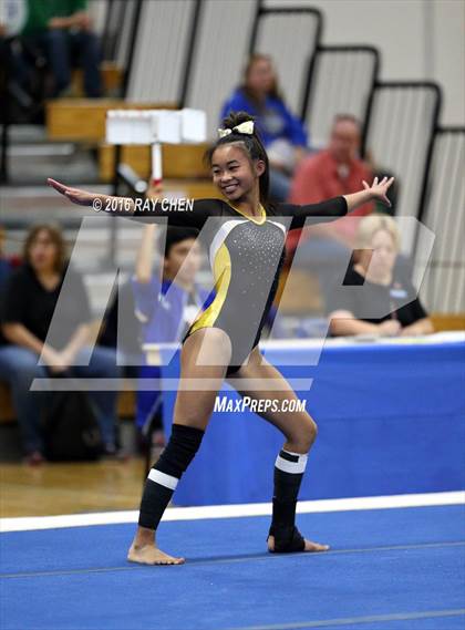 Thumbnail 2 in CHSAA 4A Gymnastics (Preliminary) photogallery.