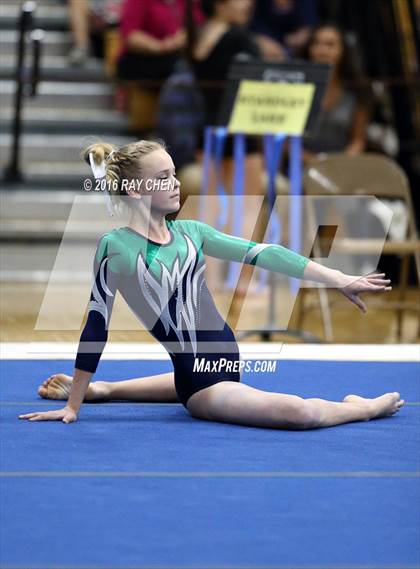 Thumbnail 2 in CHSAA 4A Gymnastics (Preliminary) photogallery.