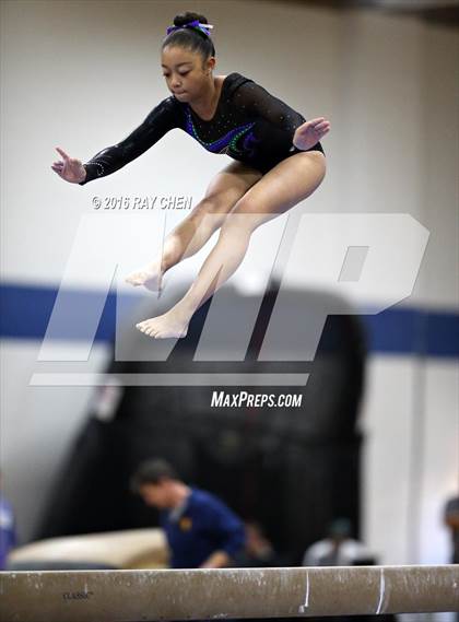 Thumbnail 2 in CHSAA 4A Gymnastics (Preliminary) photogallery.