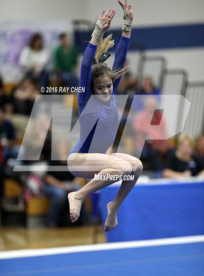 Thumbnail 2 in CHSAA 4A Gymnastics (Preliminary) photogallery.