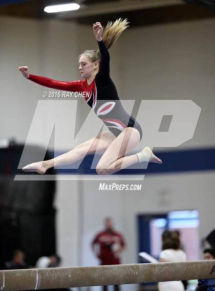 Thumbnail 2 in CHSAA 4A Gymnastics (Preliminary) photogallery.