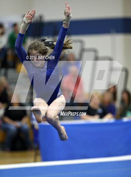 Thumbnail 1 in CHSAA 4A Gymnastics (Preliminary) photogallery.