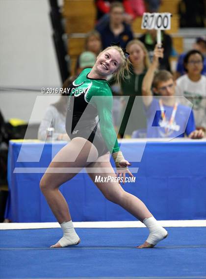 Thumbnail 1 in CHSAA 4A Gymnastics (Preliminary) photogallery.