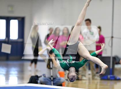 Thumbnail 1 in CHSAA 4A Gymnastics (Preliminary) photogallery.