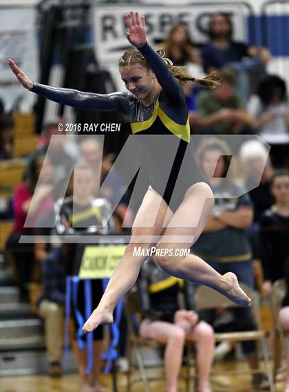 Thumbnail 2 in CHSAA 4A Gymnastics (Preliminary) photogallery.