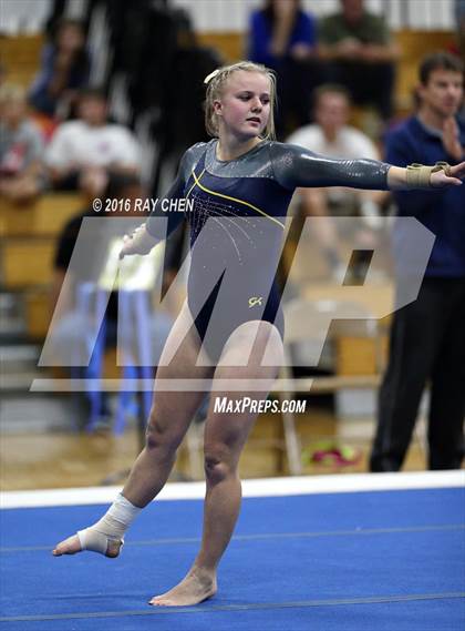 Thumbnail 3 in CHSAA 4A Gymnastics (Preliminary) photogallery.