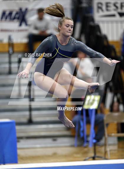 Thumbnail 3 in CHSAA 4A Gymnastics (Preliminary) photogallery.