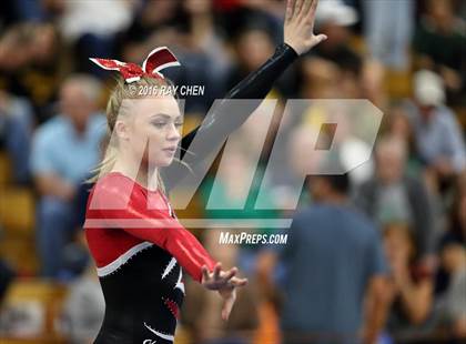 Thumbnail 3 in CHSAA 4A Gymnastics (Preliminary) photogallery.